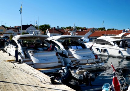 Motorboats in Malmön marina 4