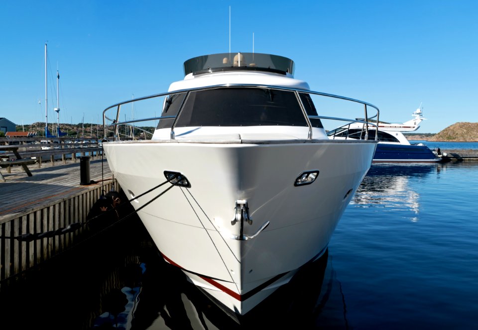 Motorboats in Malmön marina 9