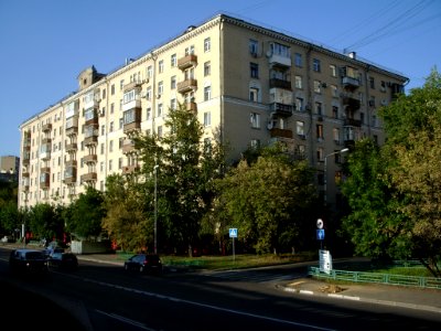 Moscow, Zorge Street 30 - Novopechanaya Street 26