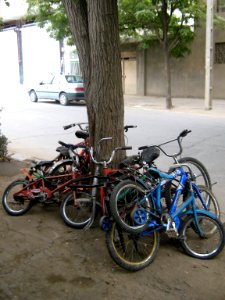Motorcyle and Bicyle - old - Fazl st - Nishapur 6
