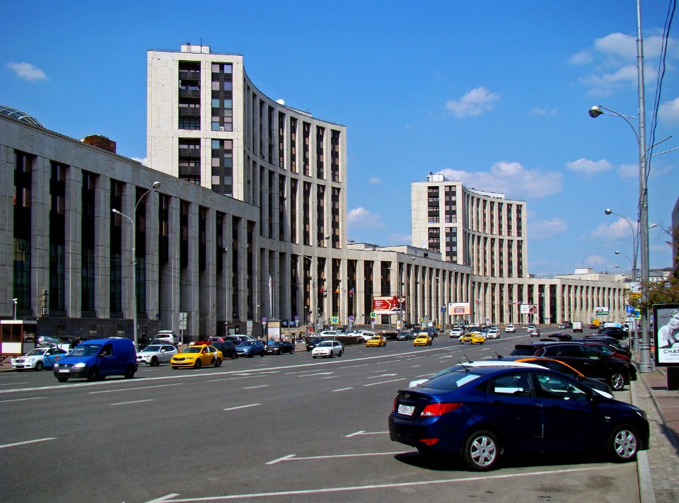 Moscow. Academician Sakharov Prospect