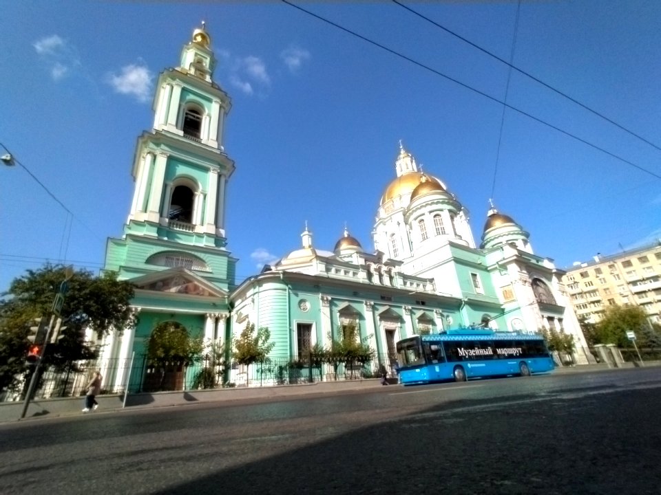 Moscow Elokhovsky sobor trolleybus 2020-09