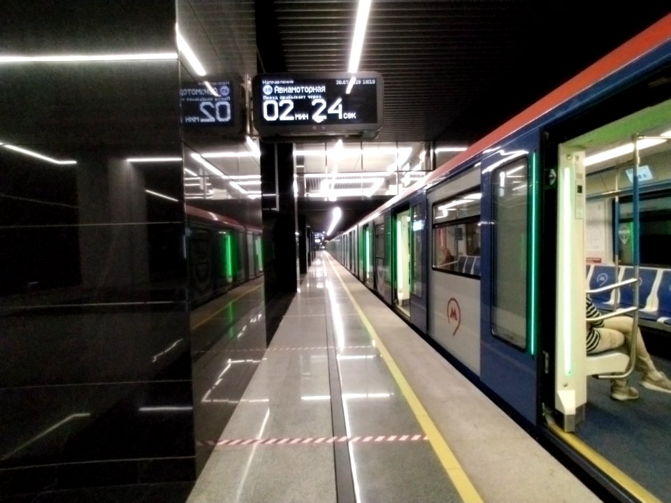 Moscow metro Lefortovo 2020-07