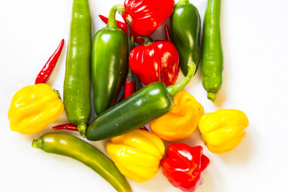 Cooking paprika pepper