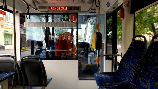 Mosgortrans tram 31211 2019-05 interior