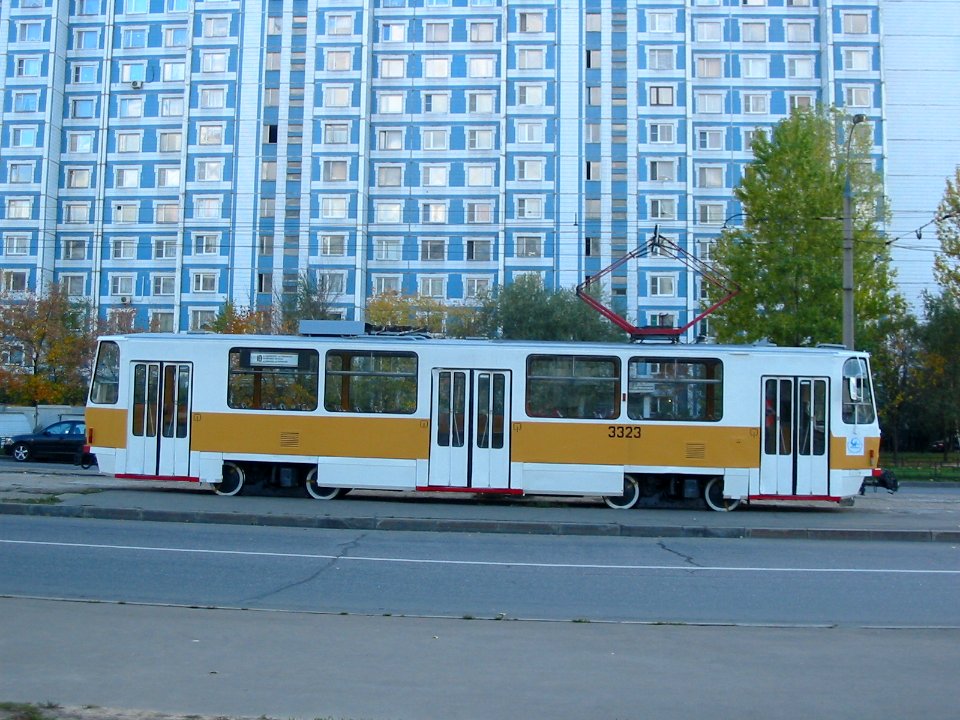Moscow tram Tatra T7B5SU 3323 20051005 203 Таллинская улица