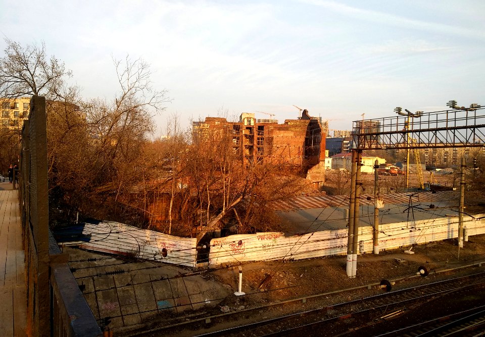 Moscow, Zhukov 20C30 - ongoing demolition, April 2021 (2)