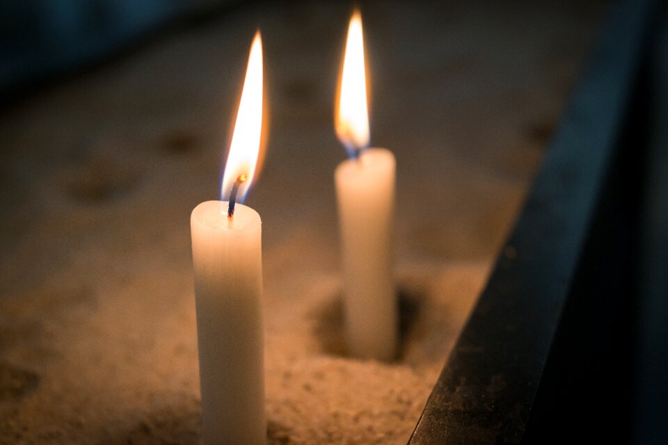 Sand candlelight light