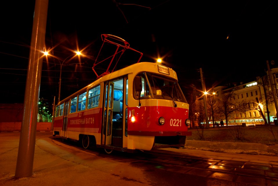 Mosgortrans 0221 washing tram Tatra T3SU r
