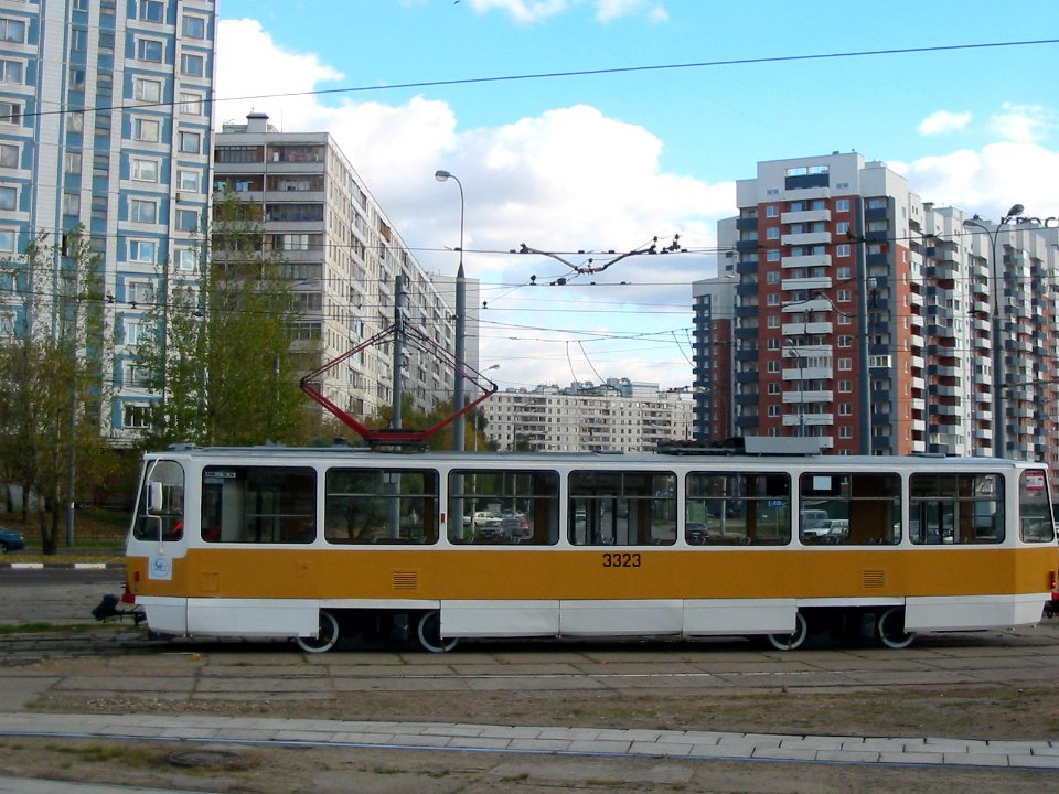 Moscow tram Tatra T7B5SU 3323 20051005 224 улица Твардовского