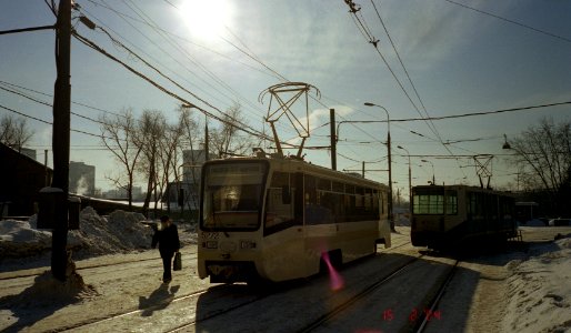 Moscow tram 5272 2004-02 Novogireevo