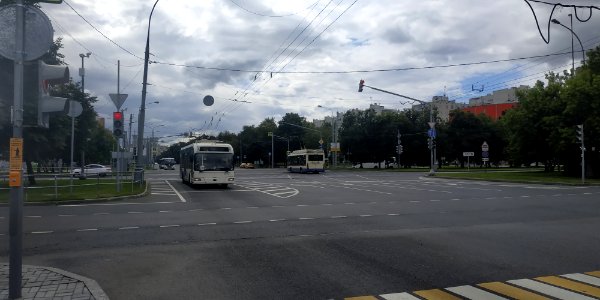 Moscow trolleybus 1875 2020-07 line 70 Tushino 3