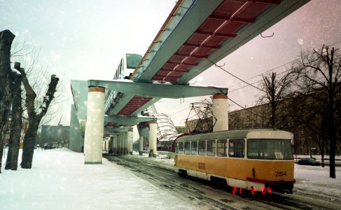 Moscow tram 2814 2004-02