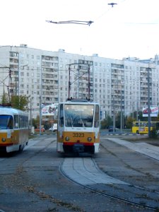 Moscow tram Tatra T7B5SU 3323 20051005 213 улица Твардовского