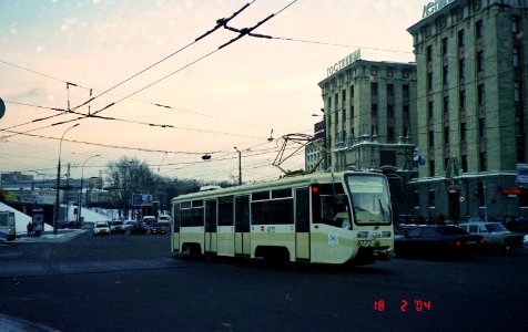 Moscow tram 4272 2004-02 Kalanchevskaya