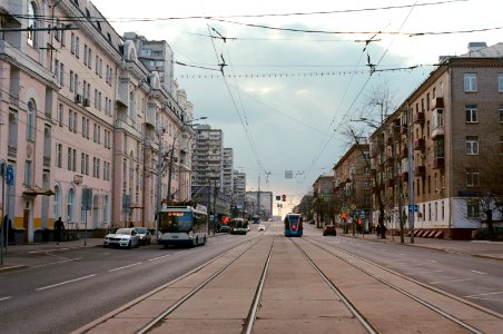 Moscow trolleybus 2020-03 Izmailovo kodak ektar 100 2