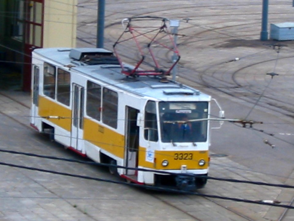 Moscow tram Tatra T7B5SU 3323 20040623 3 улица Маршала Воробьёва