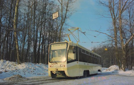Moscow tram 5268 2004-02 71-619К