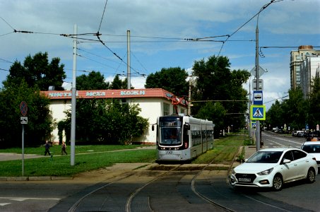 Moscow tram 3501 2020-07 Tushino