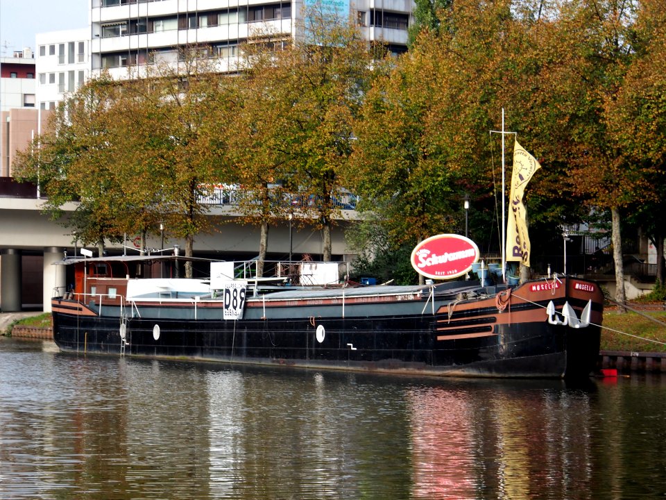 Mosella, ENI 04302570 on the Saar river at Saarbrücken