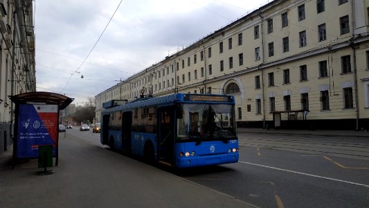 Moscow trolleybus 9029 Krasnokazarmennaya 2