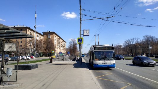 Moscow trolleybus 8887