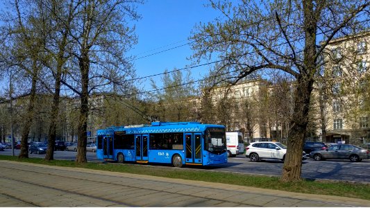 Moscow trolleybus 8345