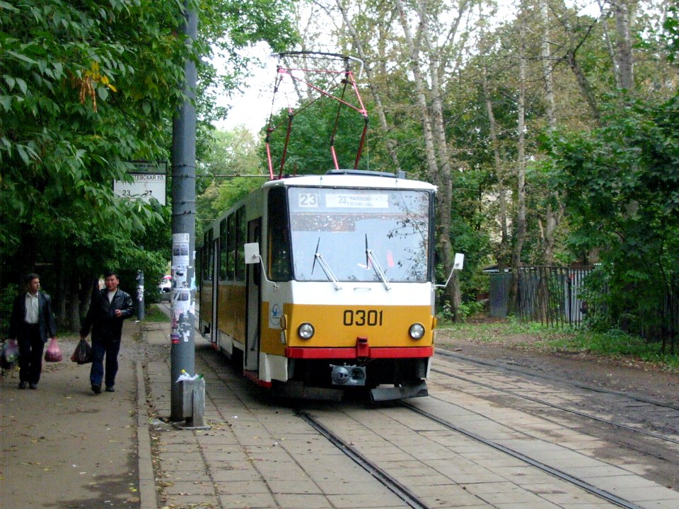 Moscow tram 0301 20050918 106