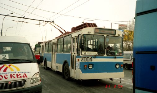Moscow trolleybus 7004 2004-02 Нижтролл