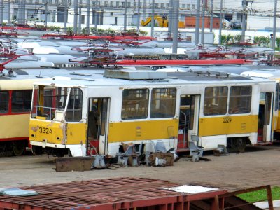 Moscow tram Tatra T7B5SU 3324 20060617 060