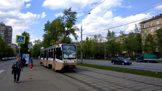 Moscow tram 1005 photo