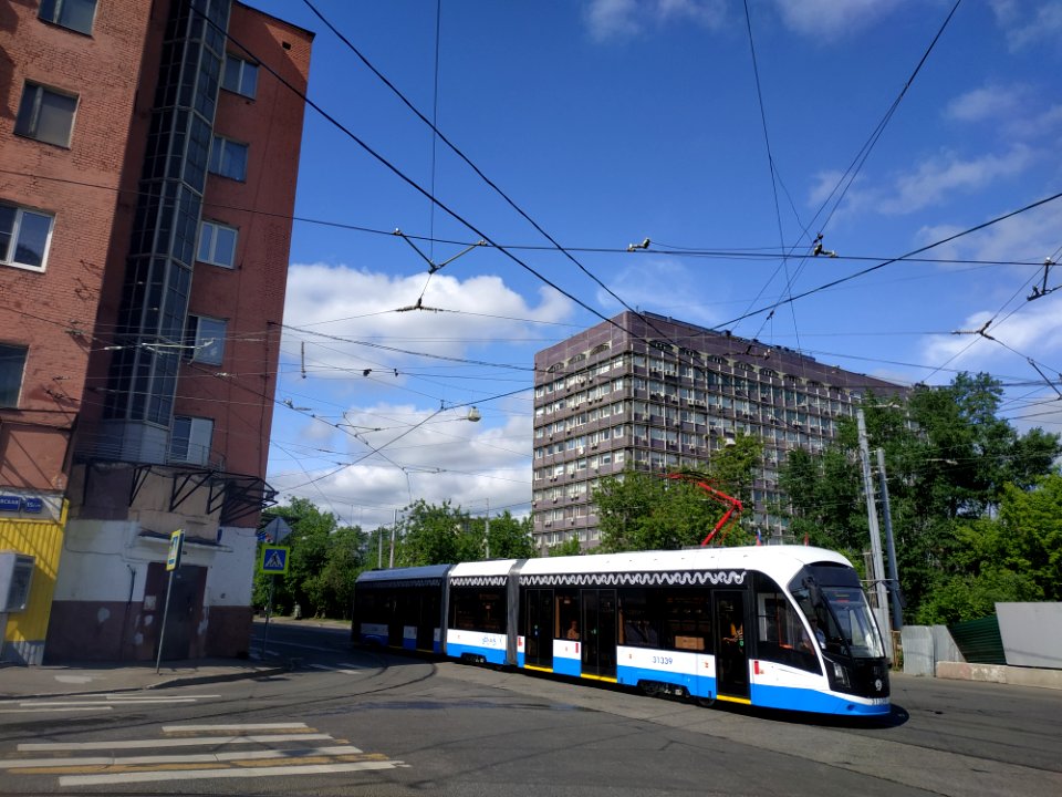 Moscow tram 31339 2020-06