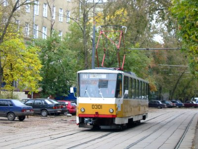 Moscow tram 0301 20050918 092