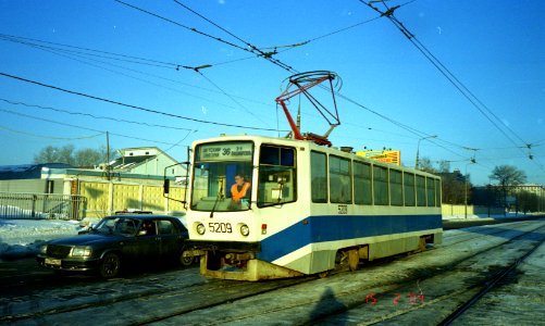 Moscow tram 5209 2004-02 71-608KM Budenogo