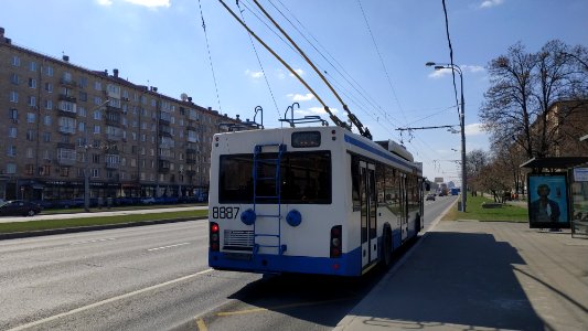 Moscow trolleybus 8887 2