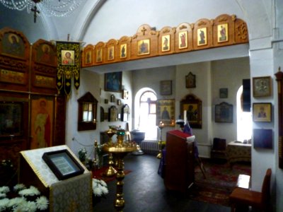 Moscow, St.Demetrios in Devichye Pole inside straight