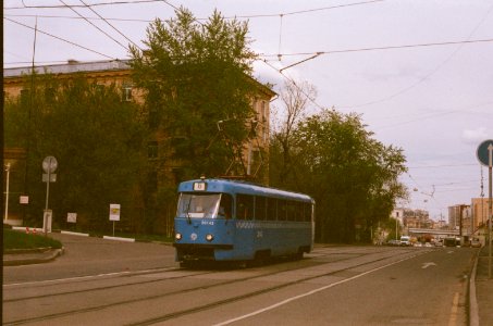 Moscow tram 30142 2021-05 Nizhnyaya Krasnoselskaya Ulitsa