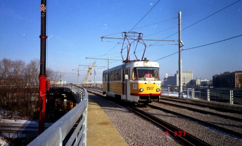 Moscow tram 1517 2003-03