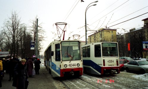 Moscow tram 4044 2004-02