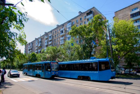Moscow tram 2119 2019-06 Timiryazevskaya