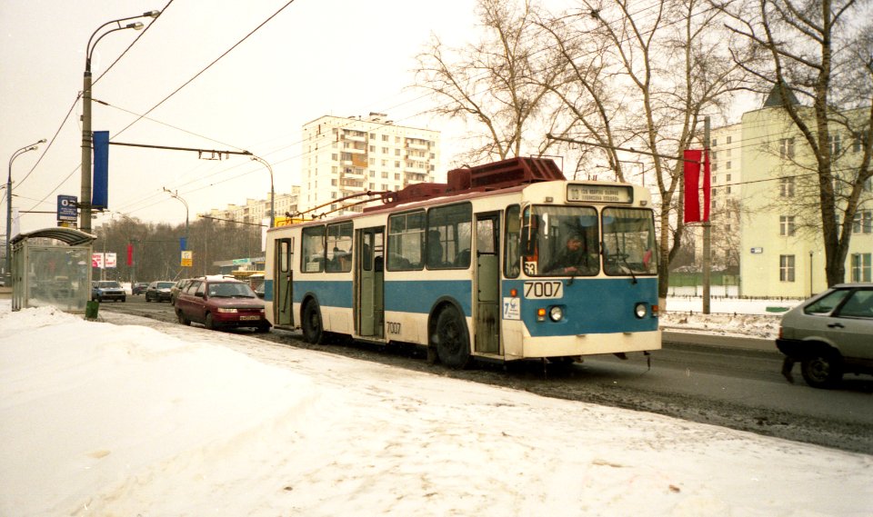 Moscow trolleybus 7007 2004-02 Нижтролл
