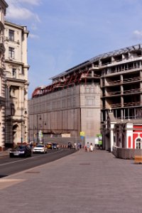 Moscow, Varvarka 14 construction, May 2021 05