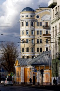 Moscow, Novokuznetskaya 1, the Nikolayev House, March 2020 04