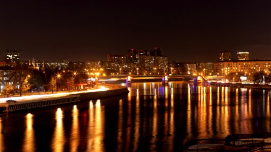 Moscow, view south-east from Bolshoy Krasnokholmsky bridge, February 2013 02