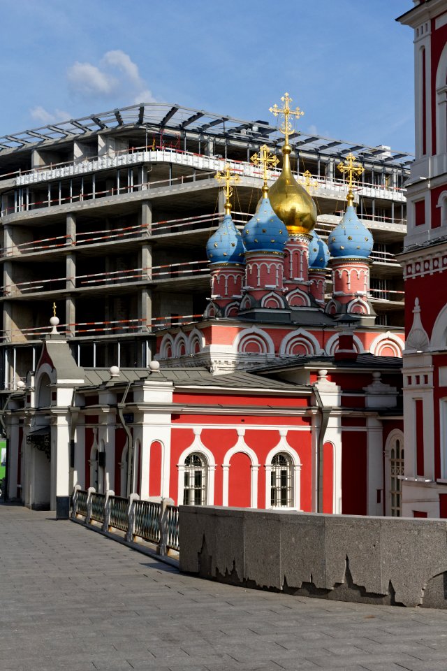 Moscow, Varvarka 14 construction, May 2021 07