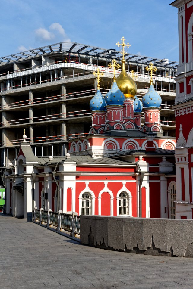Moscow, Varvarka 14 construction, May 2021 06