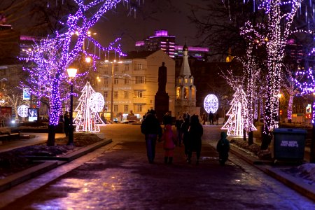 Moscow, Tverskoy Boulevard - Nikitskie Vorota Square, January 2014