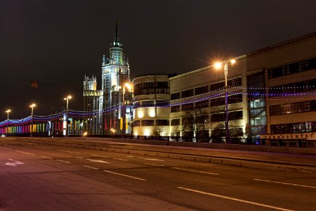 Moscow, Ustyinsky Bridge - MUDIT building, January 2014