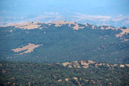 Mount Misery from Mount Hamilton, California Aug 2019