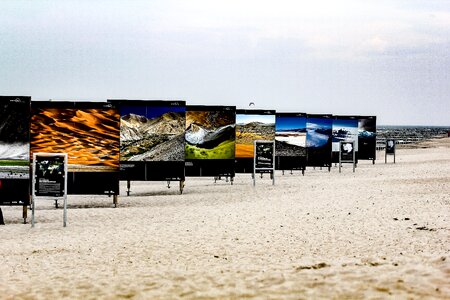 Zingst beach photo exhibition